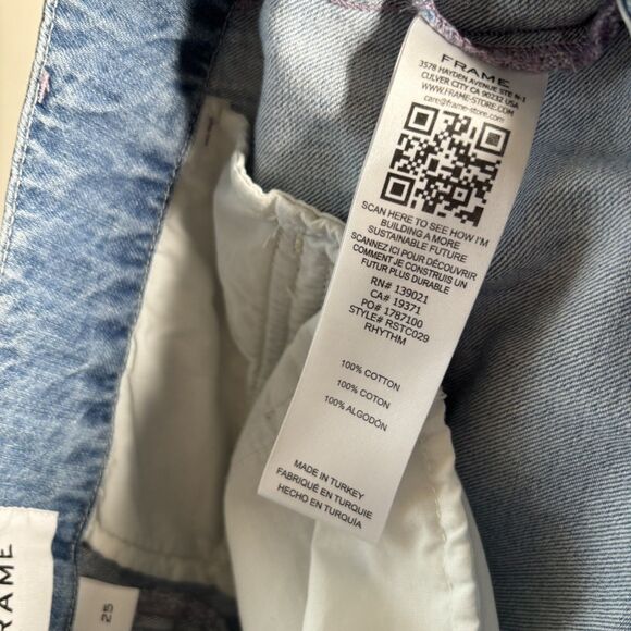 FRAME Relaxed Straight Cargo Jeans - Picture 4 of 7